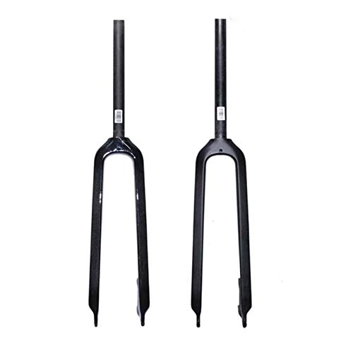 Mountain Bike Fork : LLGHT Bike Fork Ultralight Bicycle Carbon Fiber Fork Bicycle Suspension Fork 26 / 27.5 / 29 Inches Bike Forks Suspension Rigid Fork Front Fork 28.6Mm for Fixed-Gear Racing Bikes (Size : 29 inch)