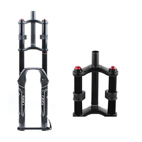 Mountain Bike Fork : Lsqdwy Suspension Mountain Bike Forks, Oil Spring Front Fork Straight Pipe 26, 27.5, 29 Inches Oil Spring Front Fork Bicycle Accessories Parts Travel 130mm Bicycle front fork