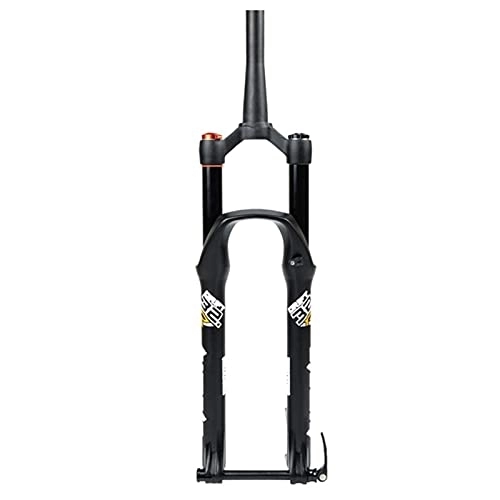 Mountain Bike Fork : LUXXA 26 27.5 29 Inch Mountain Bike Fork, Adjustable Damping System with 100mm Travel, 9mm Axle, Manual-29inch