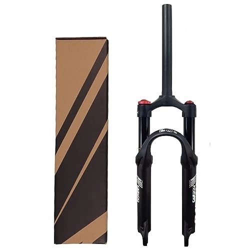 Mountain Bike Fork : LUXXA Mountain bike fork, with adjustable damping system, suitable for mountain bike / XC / ATV, Black-HL-20