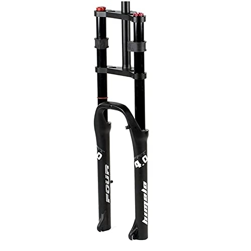 Mountain Bike Fork : LUXXA Mountain bike fork, with adjustable damping system, suitable for mountain bike / XC / ATV, Noir