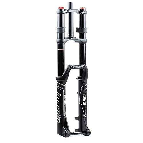 Mountain Bike Fork : LUXXA Mountain bike fork, with adjustable damping system, suitable for mountain bike / XC / ATV, Noir-29in