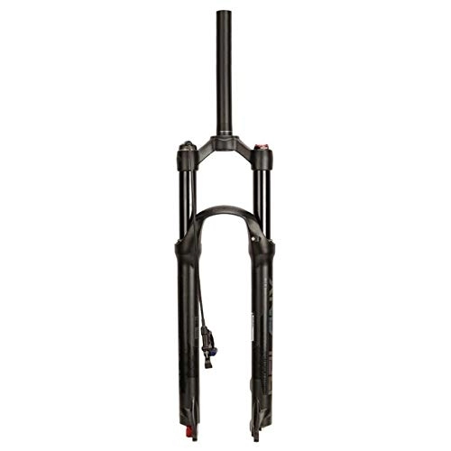 Mountain Bike Fork : LvTu 26 / 27.5 / 29 Air MTB Suspension Fork, Straight / Tapered Tube QR 9mm Travel 120mm Mountain Bike Forks (Manual Lockout / Remote Lockout) (Color : B, Size : 29 inch)