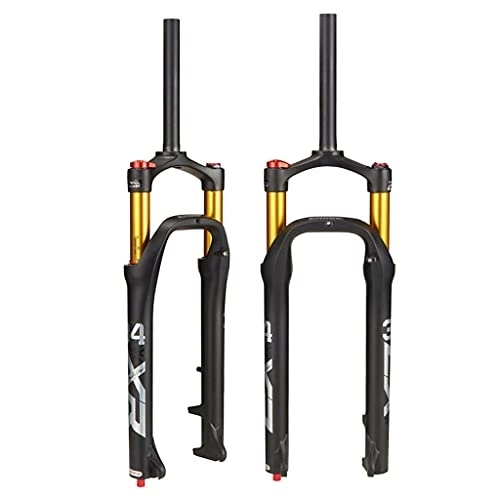 Mountain Bike Fork : LvTu Beach Snow Bike 26 inch Air Fork 4.0" Tire, for Bicycle Spread 135mm Fat Suspension Fork with Damping Adjustment