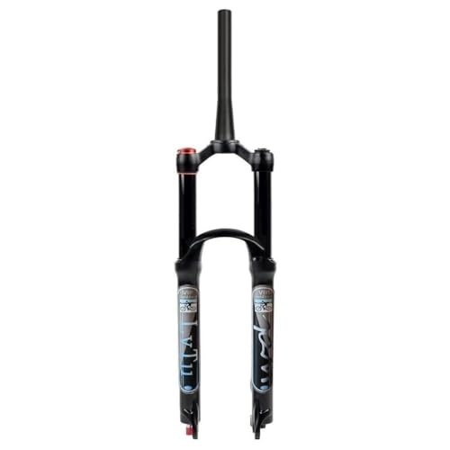 Mountain Bike Fork : LvTu Mountain Bike Suspension Fork 26 / 27.5 / 29 Inch, 160MM Travel Magnesium Alloy Adjustable Damping MTB FRONT FORK (Color : Tapered-Manual lockout, Size : 26 in)