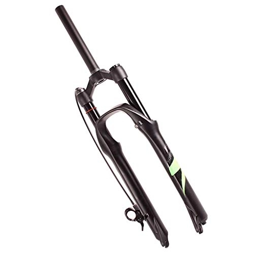 Mountain Bike Fork : LvTu Mountain Bike Suspension Fork 26 27.5 29 Inch, MTB Fork, Ultralight Alloy Bicycle Air Forks Travel: 120mm (Color : Remote Lockout, Size : 27.5 inches)