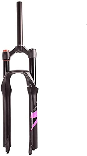 Mountain Bike Fork : LXNQG Bicycle forks Bike Suspension Fork 26 (Color : A -Black, Size : 27.5")