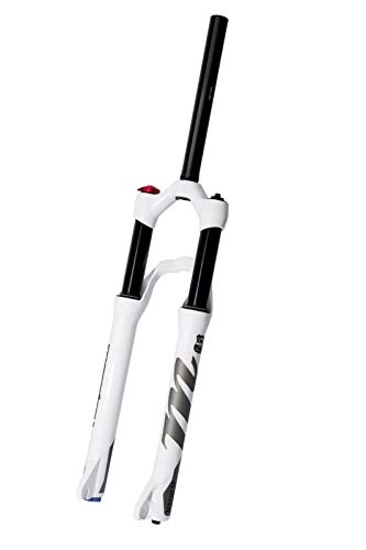Mountain Bike Fork : lxxiulirzeu Bicycle Fork 27.5 Inch 29 Inch 100mm Barrel Shaft 100x15mm MTB Suspension Oil And Gas Front Fork (Color : Line black 27.5)