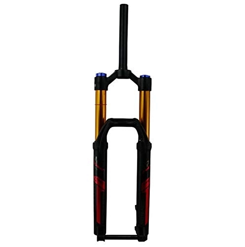 Mountain Bike Fork : lxxiulirzeu Mtb Bike Fork Mountain Bicycle Suspension Forks 27.5" 29inch ER 1-1 / 8“ 1-1 / 2" 39.8air Resilience Thru Axle15*110 Damping Centrum (Color : 29 red 39.8mm)