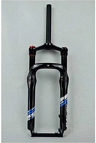 Mountain Bike Fork : LYTBJ Bike Suspension Fork, Snow Bike Front Fork 20 Inch Air Fork for Mountain Bike Suspension 4.0 Fat Tire Bicycle Accessories Travel 120mm Discbrake, B-Black