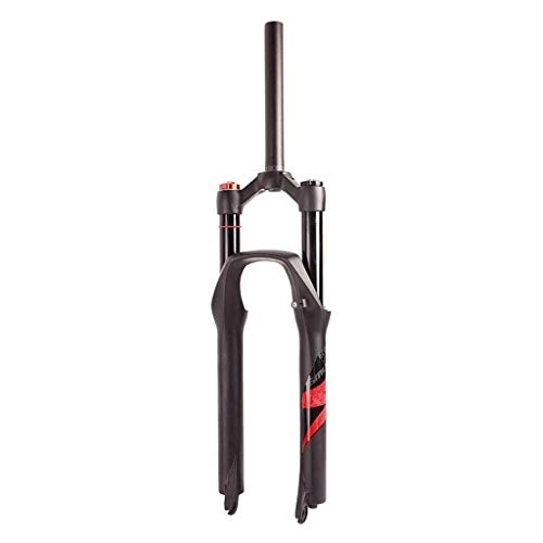 Mountain Bike Fork : LYYCX Cycling Air Suspension Fork 26" 27.5" 29" Lightweight Alloy 1-1 / 8" 120mm Travel Mountain Bike Front Fork - Black (Color : Manual Lockout, Size : 26 inch)