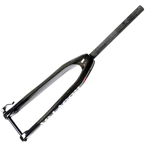Mountain Bike Fork : LYzpf Suspension Fork Bicycle Front Fork Mountain Carbon Fiber 28.6 Fixed Gear Ultralight Disc Brake Damping, 27.5inch