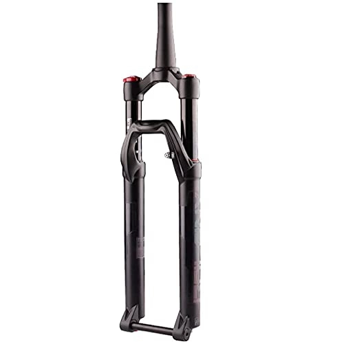 Mountain Bike Fork : Magnesium Alloy Mountain Bike Front Forks Rebound Adjustment Air Suspension Front Fork 130mm Travel 15mm Axle Disc Brake (Size : 27.5inches)
