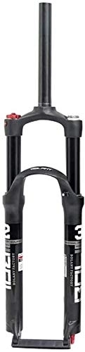 Mountain Bike Fork : MGE Suspension Front Forks Mountain Bike 26 / 27.5 / 29 Inch Double Air Chamber Bicycle Shoulder Independent Bridge (Color : B, Size : 27.5Inch)