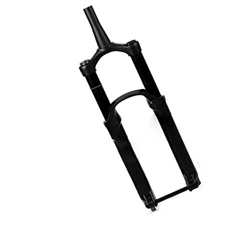 Mountain Bike Fork : MHUI MTB air suspension fork 27.5 stroke 160 mm mountain bike suspension fork, rebound adjustment tapered tube manual lock