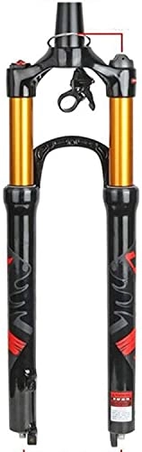 Mountain Bike Fork : MJCDNB MTB Fork MTB Front Fork Air Fork 26 / 27.5 / 29 Inch Suspension Front Fork, 1-1 / 8"Mountain Bike Bicycle Fork Line Control Shoulder Contro Closable Travel: 100mm