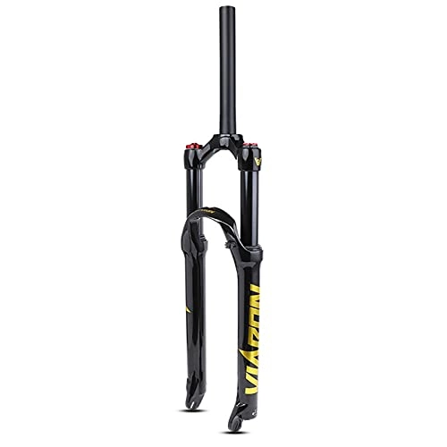 Mountain Bike Fork : Mountain Bicycle Suspension Forks, 26 / 27.5 / 29 Inch Bike Front Fork with Rebound Adjustment 120Mm Travel Bike Front Fork Air MTB Suspension Fork Ultralight Gas Shock Bicycle E, 27.5in