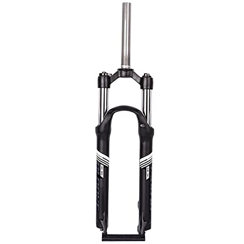 Mountain Bike Fork : Mountain Bicycle Suspension Forks, 26 / 27.5 inch Bike Front Fork with Rebound Adjustment Bike Front Fork Air MTB Suspension Fork Ultralight Gas Shock Bicycle Black, 26in