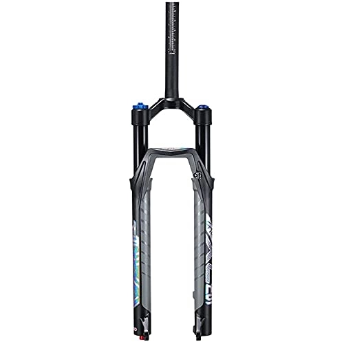 Mountain Bike Fork : Mountain Bicycle Suspension Forks, 27.5 Inch Bike Front Fork with Rebound Adjustment 120Mm Travel Bike Front Fork Air MTB Suspension Fork Ultralight Gas Shock Bicycle 27.5in