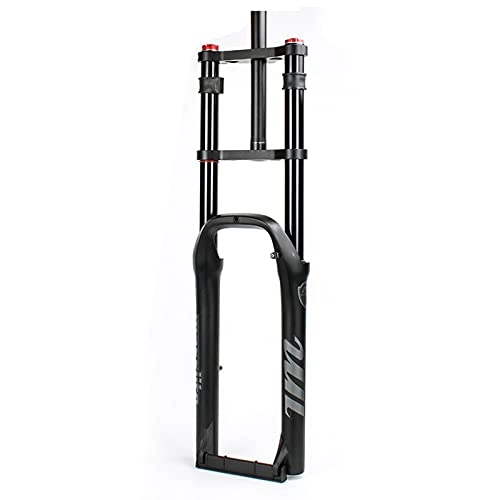 Mountain Bike Fork : Mountain Bicycle Suspension Forks, Bike Front Fork with Rebound Adjustment Bike Front Fork Air MTB Suspension Fork Ultralight Gas Shock Bicycle 20in