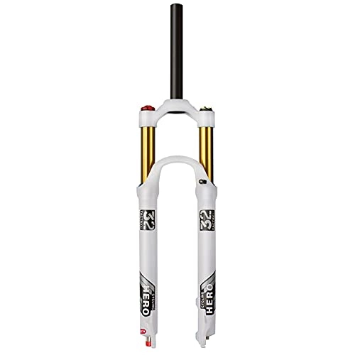 Mountain Bike Fork : Mountain Bicycle Suspension Forks, Bike Front Fork with Rebound Adjustment Bike Front Fork Air MTB Suspension Fork Ultralight Gas Shock Bicycle B, 26in