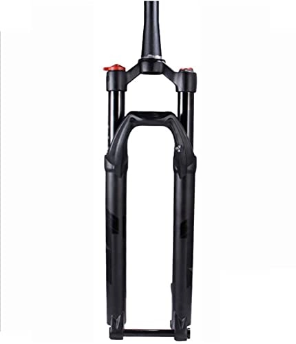 Mountain Bike Fork : Mountain bike air fork shock-absorbing front fork 27.5 / 29 inch aluminum alloy spinal tube shaft damping aluminum alloy shoulder control / wire control 100mm strokeB 27.5inch