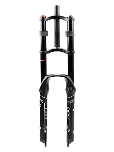Mountain Bike Fork : Mountain Bike Downhill Fork 26 27.5 29inch Hydraulic Suspension Fork Rappelling Bicycle Oil Fork With Damping Disc Brake MTB DH / AM / FR 1-1 / 8" 1-1 / 2" QR Travel 135mm Ultra-lightweight MTB Front Fork