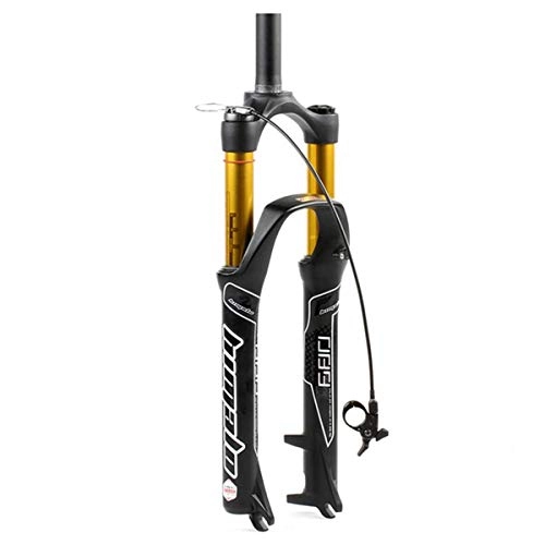 Mountain Bike Fork : Mountain Bike Fork 26 27.5 29 Inch Bicycle Air Suspension Magnesium Alloy Fork Disc Brake Quick Release Fork HL / RL Travel 110mm Super-light 1700g Bicycle Assembly Accessories