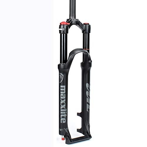 Mountain Bike Fork : Mountain Bike Fork, 26, 27.5, 29 Inches Rebound with Damping Aluminum-Magnesium Alloy 100Mm Open Suitable for Bicycles MTB Bicycle Suspension Fork