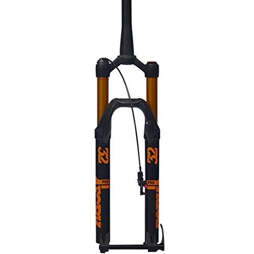 Mountain Bike Fork : Mountain Bike Fork, 27.5, 29 Inches Exposure Stroke 140Mm Line Control Vertebral Canal Damping Rebound Suitable for Bicycles MTB Bike Front Fork A, 27.5 inch