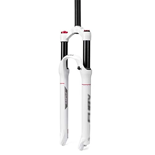Mountain Bike Fork : Mountain bike forks 26 / 27.5 / 29 Inch Air pressure suspension fork Straight Tube Shoulder Control Travel :120mm / For Bicycle Accessories