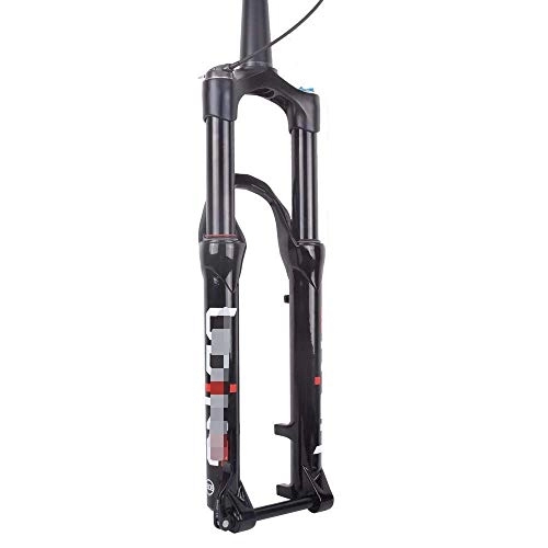 Mountain Bike Fork : Mountain Bike Front Fork Bicycl MTB Fork Suspension Fork Magnesium Alloy Wire Control Fork Mountain Bike 26 / 27.5 Inch Cone Tube Rear Axle Air Pressure Shock Absorber Front Fork