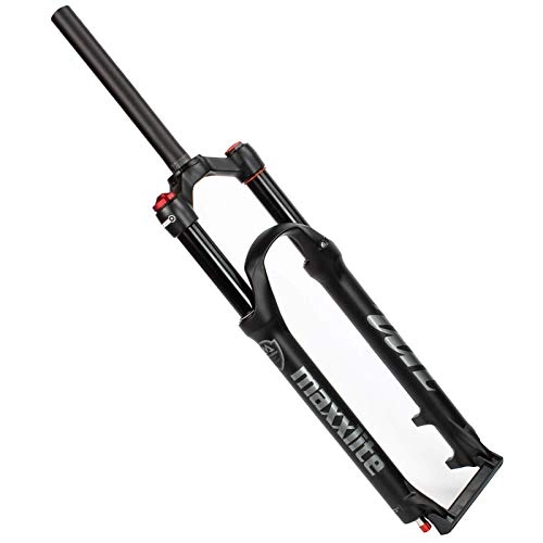Mountain Bike Fork : Mountain bike MTB fork 26 / 27.5 / 29 inch front suspension fork downhill air fork 1-1 / 8"alloy 120mm travel QR 9x100mm black