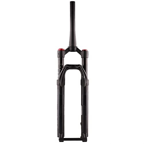 Mountain Bike Fork : Mountain Bike Suspension Fork 32 RL Quick Release Tapered Rebound Adjustment Thru Axle Biycle Fork 27.5 29 MTB Magnesium Alloy Boost Fork(Size:27.5, Color:Tapered Hand)