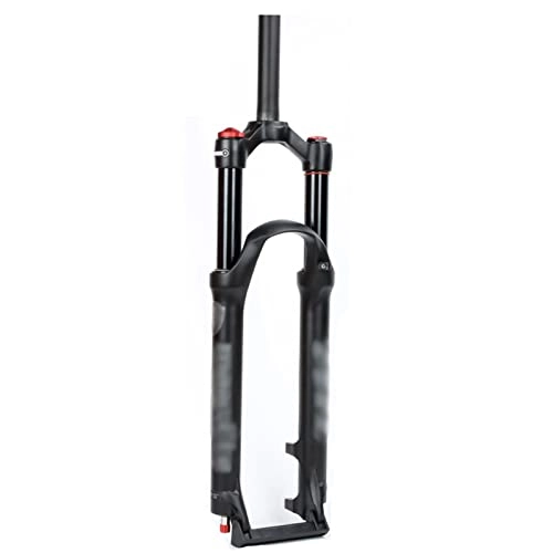 Mountain Bike Fork : Mountain Cycling Suspensions Forks Air 26 27.5 29 Inch Rebound Adjustment Damping Ultralight Magnesium Aluminum Alloy 100Mm Travel 28.6Mm Straight Tube Shoulder Control A, 26 Inch