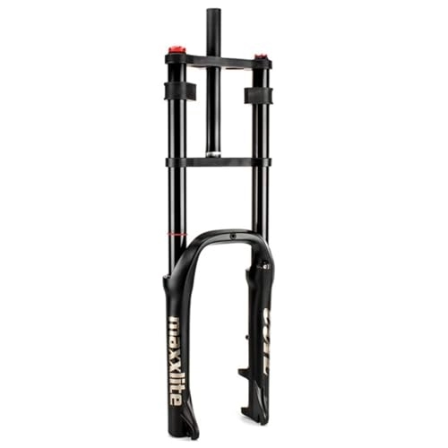 Mountain Bike Fork : MTB 20x4.0 Inch Fat Tire Air Suspension Forks Disc Brake 80mm Travel Spread 135MM 9mm QR Manual Lockout Ultralight XC E-bike Beach Bike Front Fork With Damping