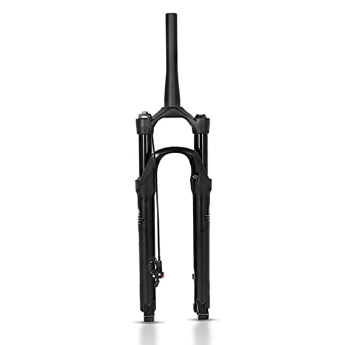 Mountain Bike Fork : MTB Air Cycling Suspensions Forks 27.5 / 29 Inch Stroke 100Mm Barrel Shaft 15Mm Wire Control Remote Lockout Standard Tapered Stem Tube Ultralight Mountain Bike Front Forks A, 29 Inch