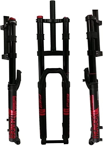 Mountain Bike Fork : MTB Air Suspension Fork 27.5" 29" Bike Suspension Fork Air Fork MTB 1-1 / 8" Straight Steerer 160mm Travel 15x100mm Axle Manual Lockout Bicycle Fork