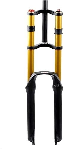 Mountain Bike Fork : MTB Air Suspension Fork Bike Suspension Forks DH Downhill Suspension Fork 26 27.5 29 Inch Disc Brake Bicycle Fork MTB 1-1 / 8 1-1 / 2 Mountain Bike Fork 135mm Travel QR with Damping