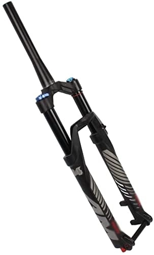 Mountain Bike Fork : MTB Air Suspension Fork MTB Fork Bicycle Suspension Fork 26 / 27.5 / 29 Inch Conical Tube Double Air Chamber Front Fork 1-1 / 8" Disc Brake