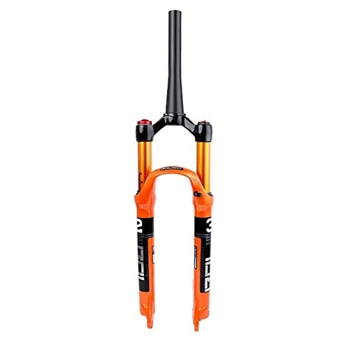 Mountain Bike Fork : MTB Bicycle Fork Mountain Bicycle Fork Magnesium Alloy Air Suspension 26 27.5 29er Inch 32 HL RL100mm Bicycle Fork MTB Bike Accessories (Tapered Hand, 26er)