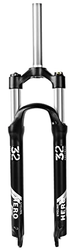 Mountain Bike Fork : MTB Bicycle Suspension Fork 26 / 27.5 / 29 Inch, 1-1 / 8" Straight Tube Aluminum Alloy 9Mm QR Mechanical Spring MTB Front Fork Travel 105Mm B, 27.5 inches