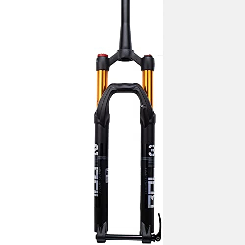 Mountain Bike Fork : MTB Bicycle Suspension Fork, Bike Fork 27.5, 29 Inches Aluminum-Magnesium Alloy Deadlock Function Suitable for Bicycles Mountain Bike Front Fork A, 29 inch