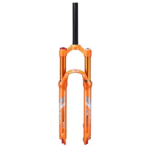 Mountain Bike Fork : MTB bike Mountain Suspension Fork 26 Inch Bike Cycling Forks, Mechanical Straight Tube Unisex MTB Bicycle Disc Brake Shock Absorber Air Fork (Color : B, Size : 26 inch)