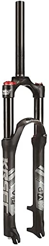 Mountain Bike Fork : MTB Forks Bike Front Fork Bicycle Fork 29 27.5 26 Inch Mountain Bike Supention Fork Mtb, 1-1 / 8" Magnesium Alloy Straight Bicycle Air Fork Downhill Shock Absorber ( Color : Black , Size : 27.5 inch )