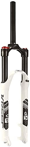 Mountain Bike Fork : MTB Forks Bike Front Fork Bicycle Fork 29 27.5 26 Inch Mountain Bike Supention Fork Mtb, 1-1 / 8" Magnesium Alloy Straight Bicycle Air Fork Downhill Shock Absorber ( Color : White , Size : 26 inch )