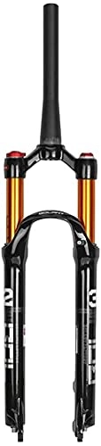 Mountain Bike Fork : MTB Forks Bike Front Fork Bicycle Fork Mountain Bike Mtb Fork 26 27.5 29 Inch Suspension, Bicycle Air Fork 1-1 / 8, Ultralight Disc Brake Front Forks Fit Xc / Am / Fr Cycling ( Size : 27.5 inch )