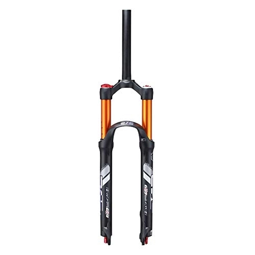 Mountain Bike Fork : MTB Front Fork Suspension 26" 27.5 Inch Mountain Bike Forks, 120mm Travel 1-1 / 8" Lightweight Alloy Cycling Accessories - Black / Unisex
