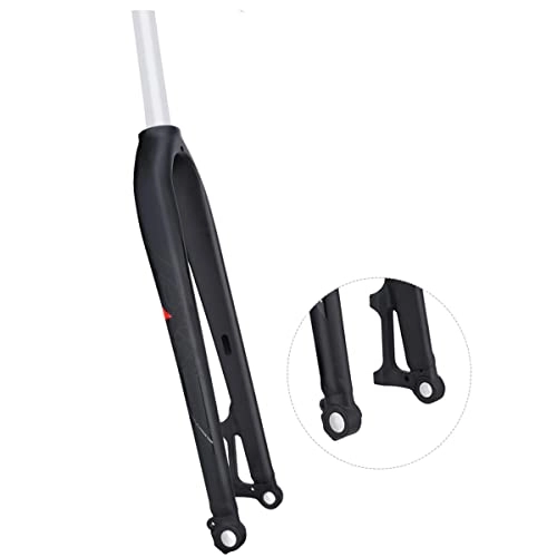 Mountain Bike Fork : MTB Internal Routing Hard Fork, Bicycle Thru-axle Integrated Front Fork, 26 / 27.5 / 29 Inch Universal, for V-brake Bicycle Aluminum Alloy Accessories, Black