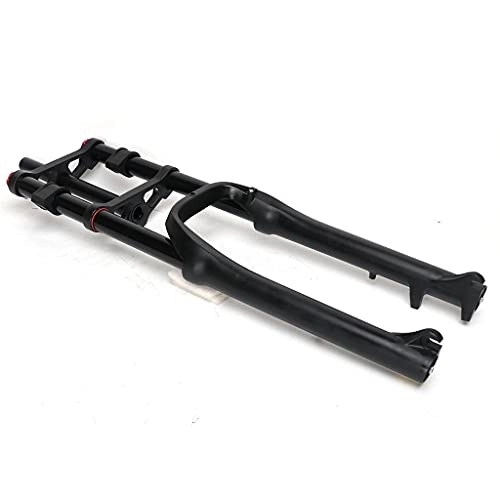 Mountain Bike Fork : MTB Suspension Fat Fork Double Crown For Electric Bike / fat Bike / beach Bike 26 Inch 26 * 4.0 Fat Tire Open File 135mm Aluminum Alloy Air Pressure Fork Shock Absoreber Front Fork Cycling Accessory